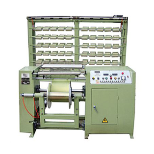 Warp thread machine